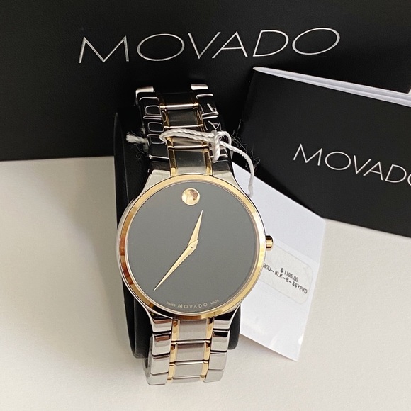 movado serio two tone